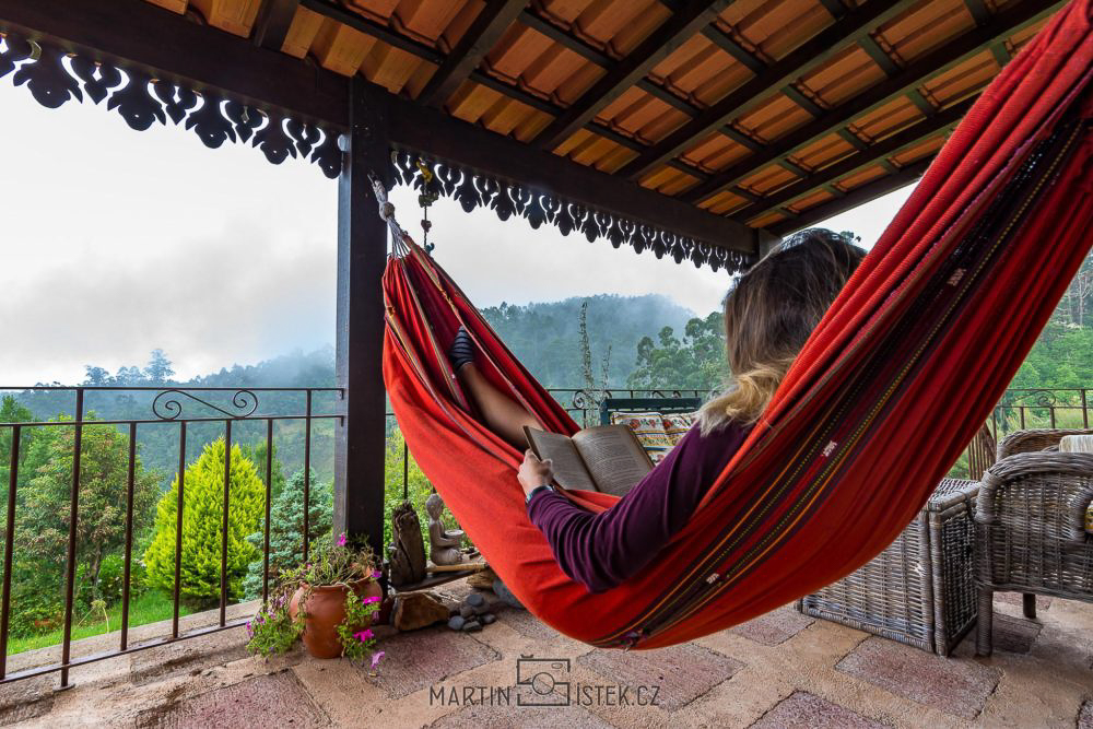 B&B Quinta do Lombo - výhled z terasy