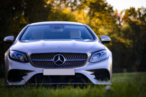 Komerční fotografie - Mercedes E400 Coupe. Martin Šístek fotograf Plzeň